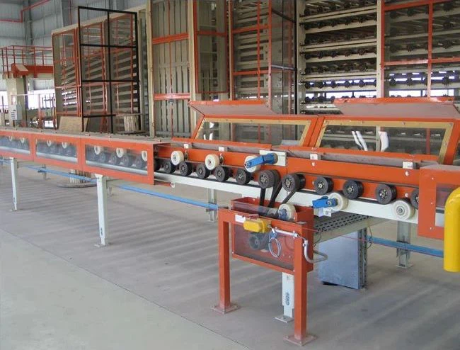 Fabrik för tillverkning av gipsskivor